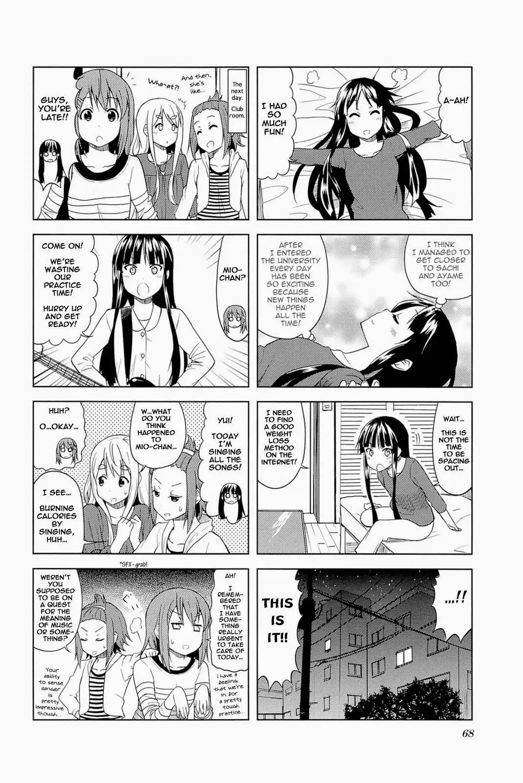 K-ON! - College Chapter 7 8